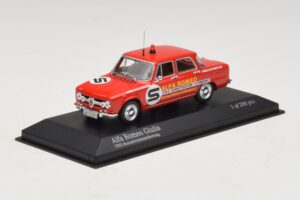 Alfa Romeo Giulia ONS Rennstreckensicherung 1973 Minichamps 1:43 400120994 Kovina – slika 2 od 5