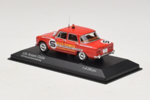 Alfa Romeo Giulia ONS Rennstreckensicherung 1973 Minichamps 1:43 400120994 Kovina – slika 3 od 5