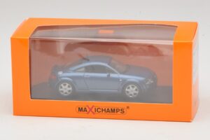 Audi TT 8N Modra Metalik Maxichamps 1:43 940017220 Kovina – slika 5 od 5