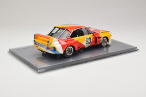 BMW 3.0 CSL Art Car Alexander Calder #51 H. Poulain / S. Posey / J. Guichet 24 Hours of Le Mans 1975 Minichamps 1:18 80430150 – slika 2 od 7