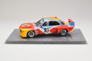 BMW 3.0 CSL Art Car Alexander Calder #51 H. Poulain / S. Posey / J. Guichet 24 Hours of Le Mans 1975 Minichamps 1:18 80430150 – slika 3 od 7