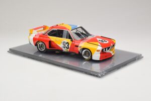BMW 3.0 CSL Art Car Alexander Calder #51 H. Poulain / S. Posey / J. Guichet 24 Hours of Le Mans 1975 Minichamps 1:18 80430150 – slika 4 od 7
