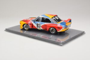 BMW 3.0 CSL Art Car Alexander Calder #51 H. Poulain / S. Posey / J. Guichet 24 Hours of Le Mans 1975 Minichamps 1:18 80430150 – slika 5 od 7