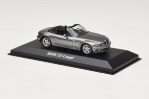 BMW Z3 Siva Metalik Maxichamps 1:43 940024330 Diecast – slika 3 od 5