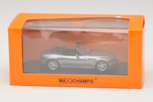 BMW Z3 Siva Metalik Maxichamps 1:43 940024330 Diecast – slika 5 od 5