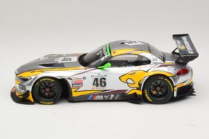BMW Z4 GT3 #46 M. Palttala / L. Luhr 24 Hours of Spa Winner 2015 Minichamps 1:18 151152346 Kovina – slika 3 od 6