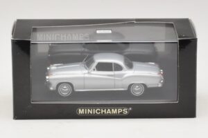 Borgward Isabella Kupe Srebrna Minichamps 1:43 400096031 Kovina – slika 5 od 5