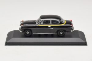 Borgward Isabella Taxi Črn Minichamps 1:43 Borgward Isabella Taxi Črn Minichamps 1:43 400096095 Kovina