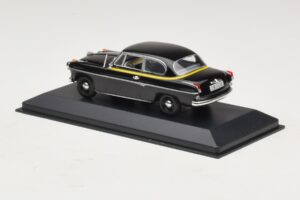 Borgward Isabella Taxi Črn Minichamps 1:43 400096095 Kovina – slika 3 od 5