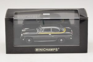 Borgward Isabella Taxi Črn Minichamps 1:43 400096095 Kovina – slika 5 od 5