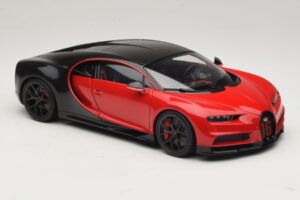 Bugatti Chiron Sport Italian Red & Carbon AUTOart 1:18 70996 Kompozit – slika 6 od 8