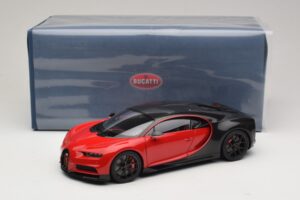 Bugatti Chiron Sport Italian Red & Carbon AUTOart 1:18 70996 Kompozit – slika 8 od 8