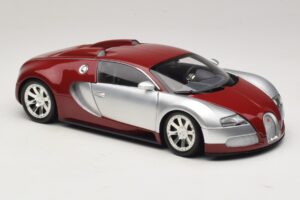 Bugatti Veyron Centenaire Edition Chrome Red Minichamps 1:18 100110851 Kovina – slika 6 od 8