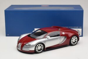 Bugatti Veyron Centenaire Edition Chrome Red Minichamps 1:18 100110851 Kovina – slika 8 od 8