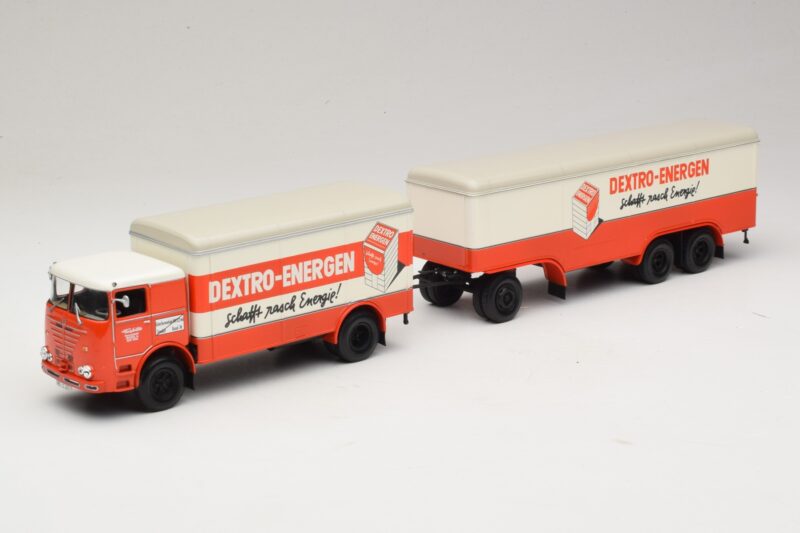 Bussing LU 11/16 Priklopnik Zaboj Dextro Energen Minichamps 1:43 499073940 Kovina