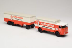 Bussing LU 11/16 Priklopnik Zaboj Dextro Energen Minichamps 1:43 499073940 Kovina – slika 4 od 6
