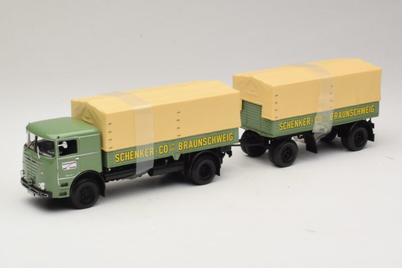 Bussing LU 11/16 Priklopnik Ploščad Schenker Minichamps 1:43 499073924 Kovina