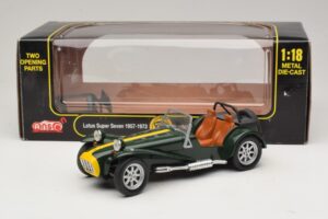 Caterham Super Seven Zelen Anson 1:18 30317-W1 Kovina – slika 6 od 6