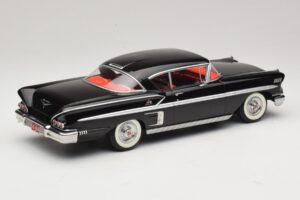 Chevrolet Bel Air Impala Coupe Črn KK-Scale 1:18 KKDC181592 Kovina – slika 2 od 6
