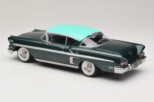 Chevrolet Bel Air Impala Coupe Temno Zelena Metalik & Zelena KK-Scale 1:18 KKDC181594 Kovina – slika 5 od 6