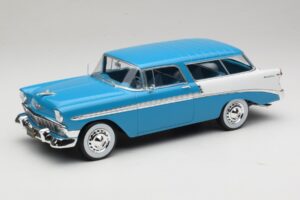 Chevrolet Bel Air Nomad Turkizna & Bel KK-Scale 1:18 KKDC181292 Kovina