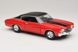 Chevrolet Chevelle SS454 Rdeč Maisto 1:18 31890-P1 Kovina – slika 6 od 8