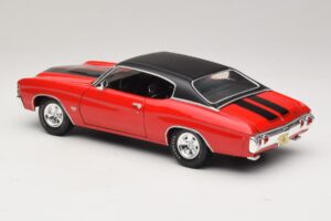 Chevrolet Chevelle SS454 Rdeč Maisto 1:18 31890-P1 Kovina – slika 7 od 8