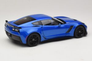 Chevrolet Corvette C7 Z06 Laguna Blue Tintcoat AUTOart 1:18 71265 Kompozit – slika 3 od 8