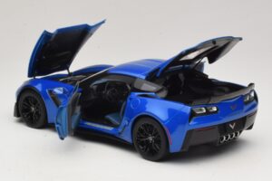 Chevrolet Corvette C7 Z06 Laguna Blue Tintcoat AUTOart 1:18 71265 Kompozit – slika 5 od 8