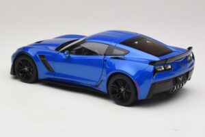 Chevrolet Corvette C7 Z06 Laguna Blue Tintcoat AUTOart 1:18 71265 Kompozit – slika 7 od 8