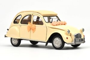 Citroen 2CV Wedding Gift Bež Norev 1:18 181475 Kovina – slika 2 od 3