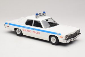 Dodge Monaco Chicago Policija KK-Scale 1:18 KKDC181151 Kovina – slika 4 od 6