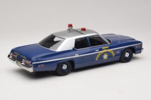 Dodge Monaco Nevada Highway Patrol Modra & Srebrna KK-Scale 1:18 KKDC181155 Kovina – slika 2 od 6