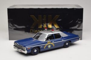 Dodge Monaco Nevada Highway Patrol Modra & Srebrna KK-Scale 1:18 KKDC181155 Kovina – slika 6 od 6