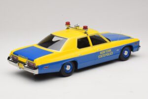 Dodge Monaco New York State Police Rumena & Modra KK-Scale 1:18 KKDC181156 Kovina – slika 2 od 6