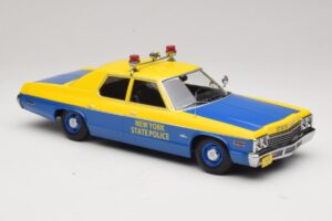 Dodge Monaco New York State Police Rumena & Modra KK-Scale 1:18 KKDC181156 Kovina – slika 4 od 6
