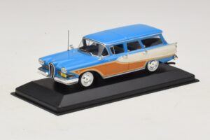 Edsel Bermuda Karavan Caribbean Turquoise Minichamps 1:43 400082014 Kovina – slika 2 od 4