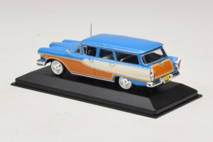 Edsel Bermuda Karavan Caribbean Turquoise Minichamps 1:43 400082014 Kovina – slika 3 od 4