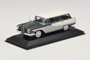 Edsel Bermuda Karavan Temno Zelena Bela Minichamps 1:43 400082013 Kovina – slika 2 od 5