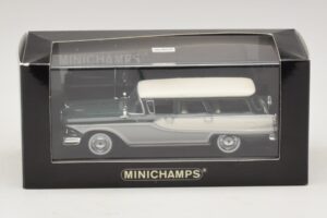 Edsel Bermuda Karavan Temno Zelena Bela Minichamps 1:43 400082013 Kovina – slika 5 od 5