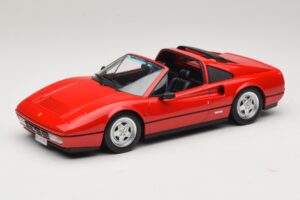 Ferrari 328 GTS Rdeč S Črno Notranjostjo KK-Scale 1:18 KKDC180551 Kovina