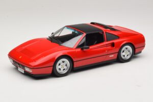 Ferrari 328 GTS Rdeč S Črno Notranjostjo KK-Scale 1:18 KKDC180551 Kovina – slika 2 od 7