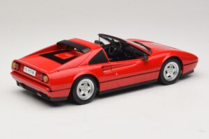 Ferrari 328 GTS Rdeč S Črno Notranjostjo KK-Scale 1:18 KKDC180551 Kovina – slika 3 od 7