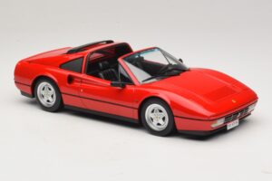 Ferrari 328 GTS Rdeč S Črno Notranjostjo KK-Scale 1:18 KKDC180551 Kovina – slika 5 od 7