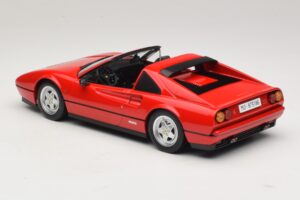 Ferrari 328 GTS Rdeč S Črno Notranjostjo KK-Scale 1:18 KKDC180551 Kovina – slika 6 od 7
