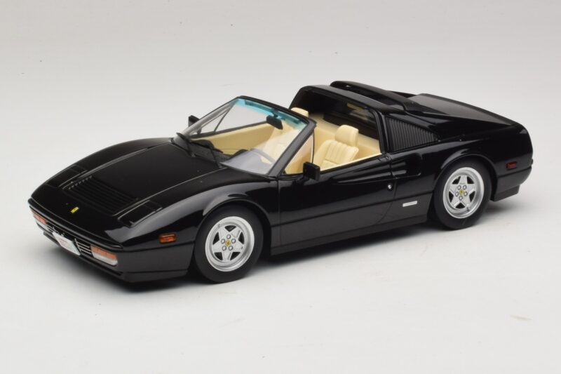 Ferrari 328 GTS US Version Črn Miami Vice Sonny KK-Scale 1:18 KKDC181702 Kovina
