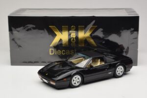 Ferrari 328 GTS US Version Črn Miami Vice Sonny KK-Scale 1:18 KKDC181702 Kovina – slika 7 od 7