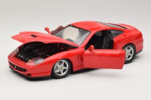 Ferrari 550 Maranello Rdeč Majorette 1:18 5974 Kovina – slika 2 od 8