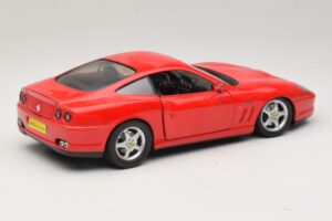 Ferrari 550 Maranello Rdeč Majorette 1:18 5974 Kovina – slika 3 od 8