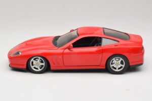Ferrari 550 Maranello Rdeč Majorette 1:18 5974 Kovina – slika 4 od 8